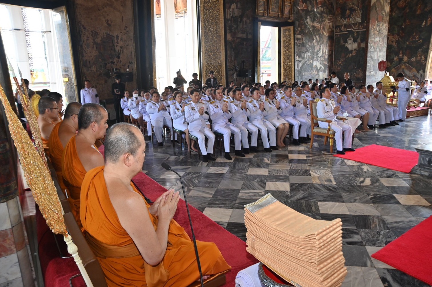 title - ส.ป.ก. ร่วมพิธีสวดพระพุทธมนต์ถวายเป็นพระราชกุศล เนื่องในวันคล้ายวันสวรรคตสมเด็จพระนางเจ้าสิริกิติ์ พระบรมราชินีนาถ พระบรมราชชนนีพันปีหลวง 24 ตุลาคม 2569